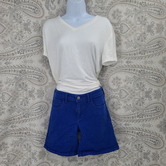 Pilcro and the Letterpress women's denims shorts blue Size 27 stretch fit beachy - Picture 1 of 9